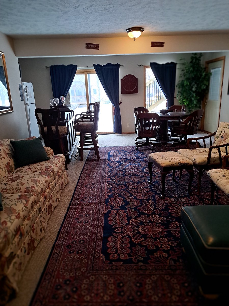 Large downstairs family room.