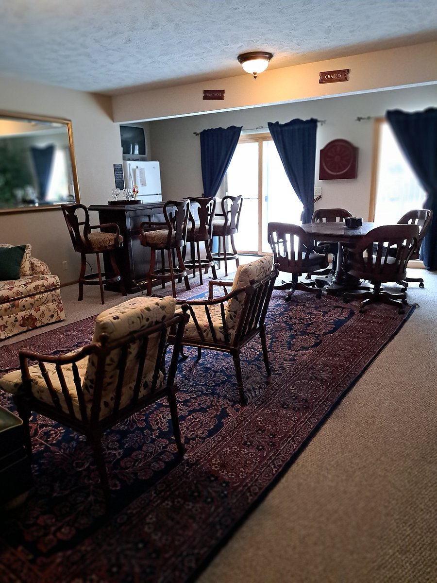 Large downstairs family room.