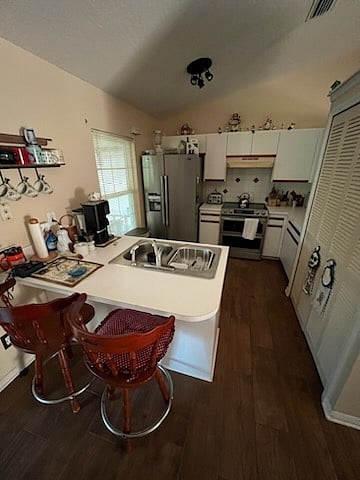 Kitchen with coffee bar