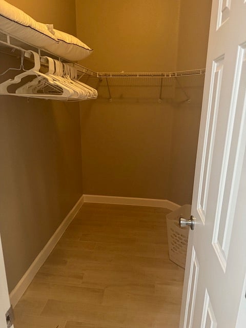 Large master closet