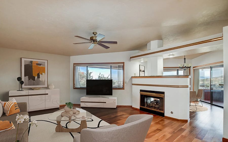 Living Room -- Rendered