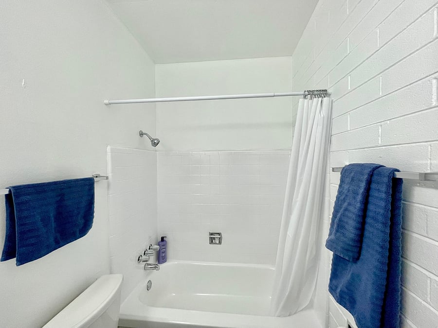Full private bathroom.