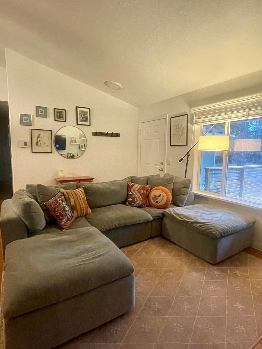 Livingroom cozy Joybird couch