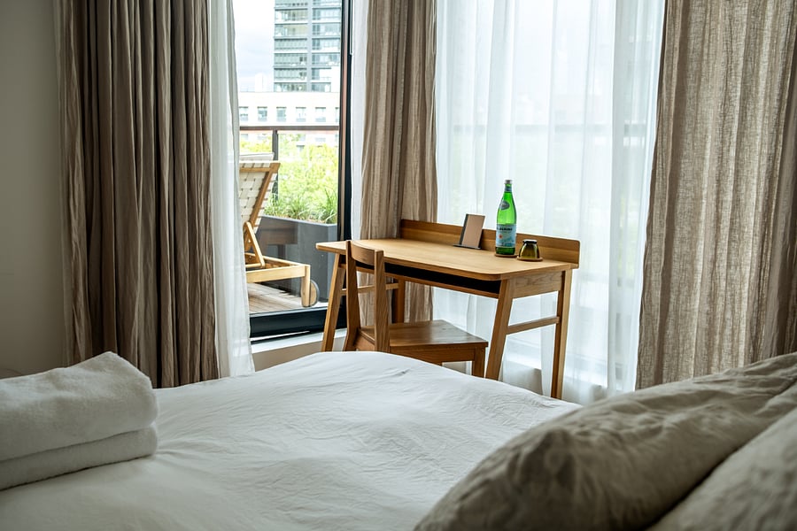 Manhattan Room, Double bed, attached Terrace, Manhattan Skyline Views
