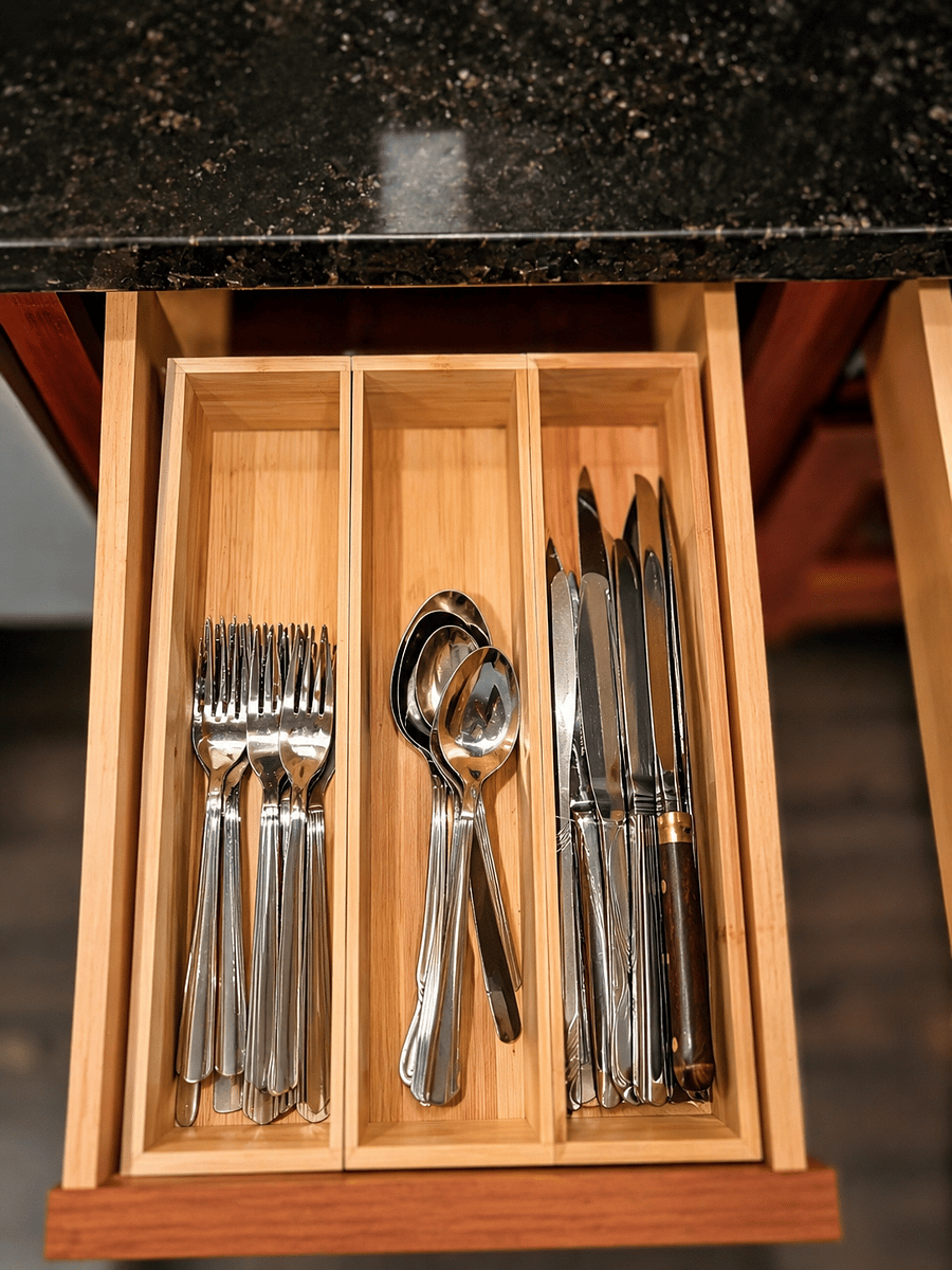 Fully stocked kitchen