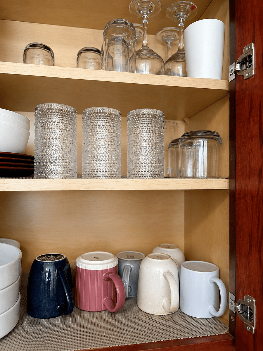 Fully stocked kitchen