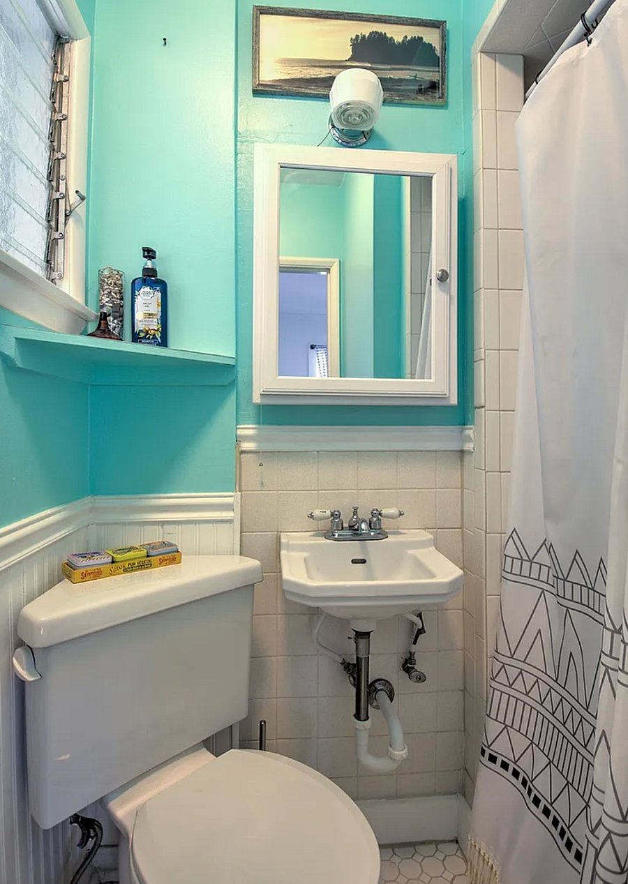 3/4 bathroom off of bedroom