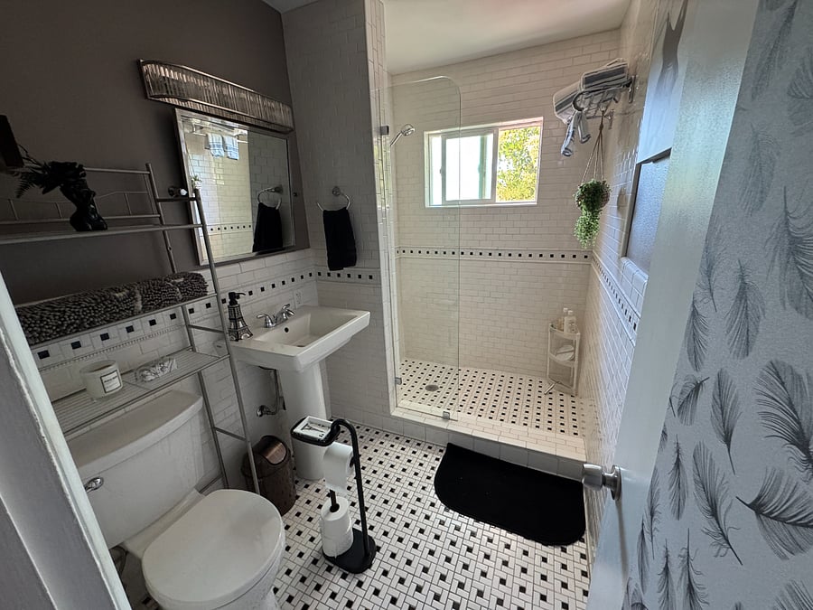 Your private bathroom