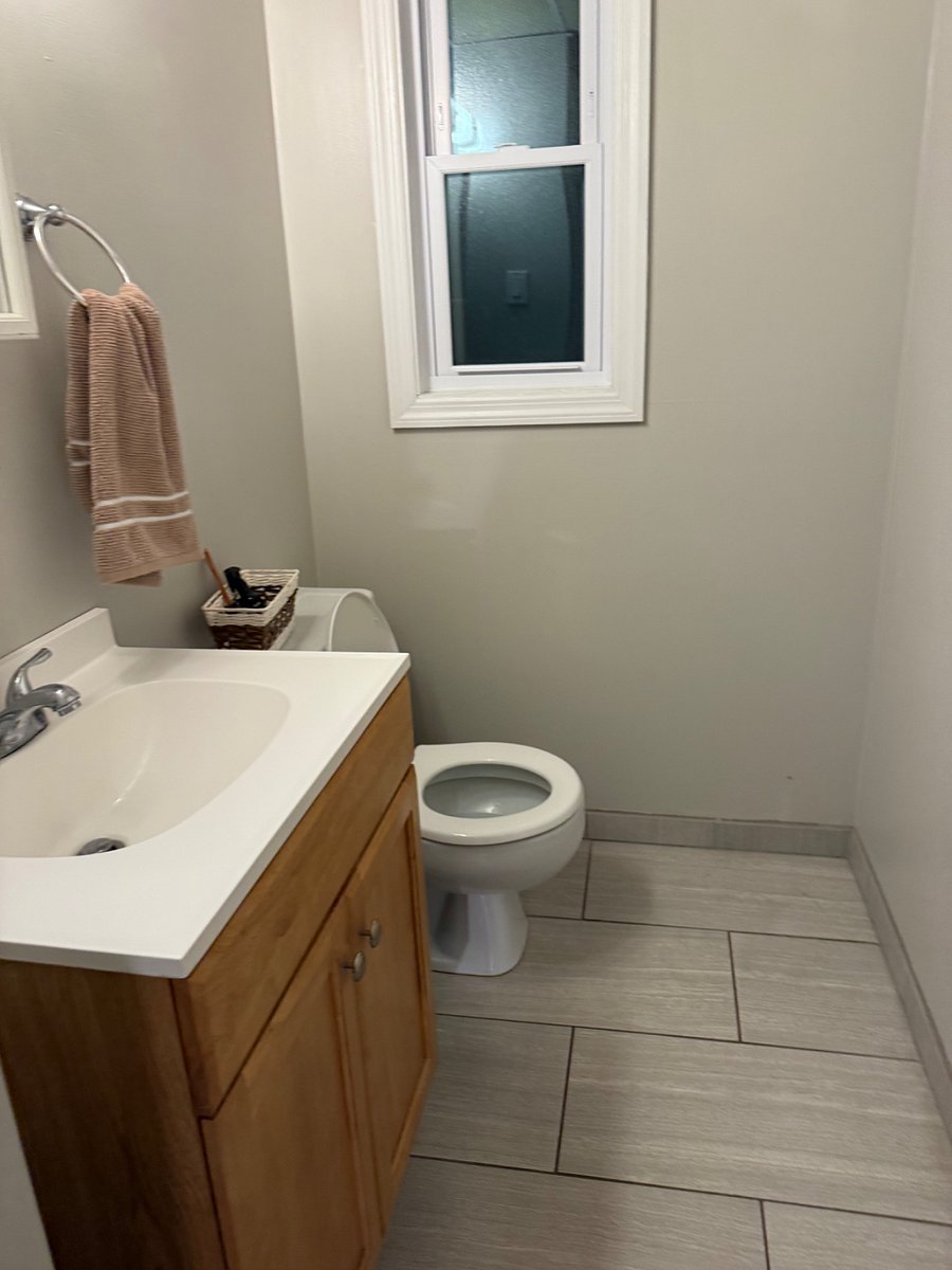 half bathroom first floor