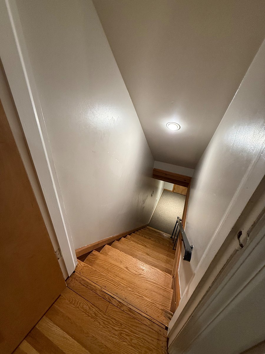 stairs leading to basement