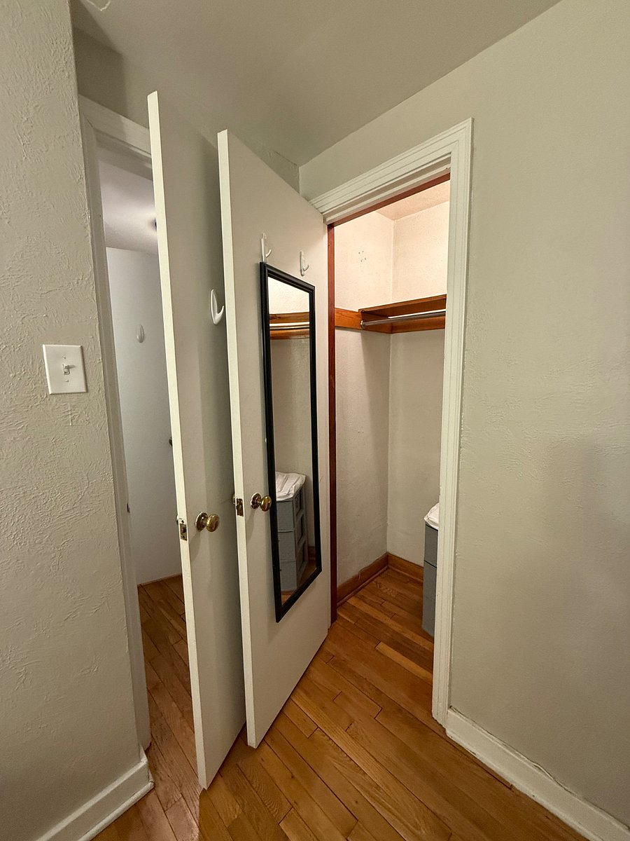Bedroom One closet