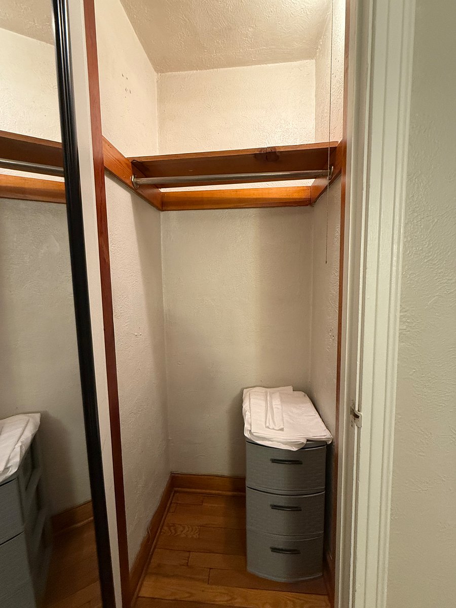 bedroom one closet