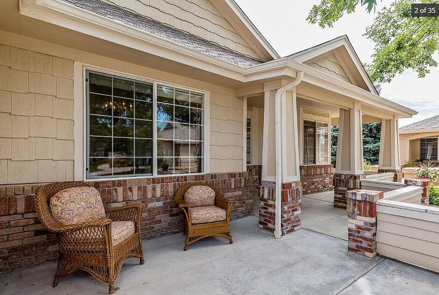 Front deck