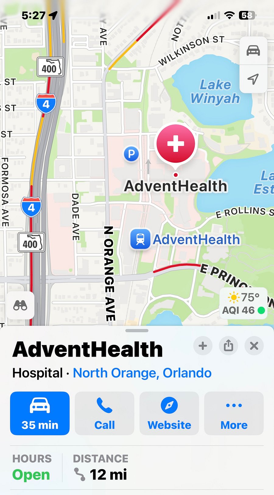 Advent Health Orlando 