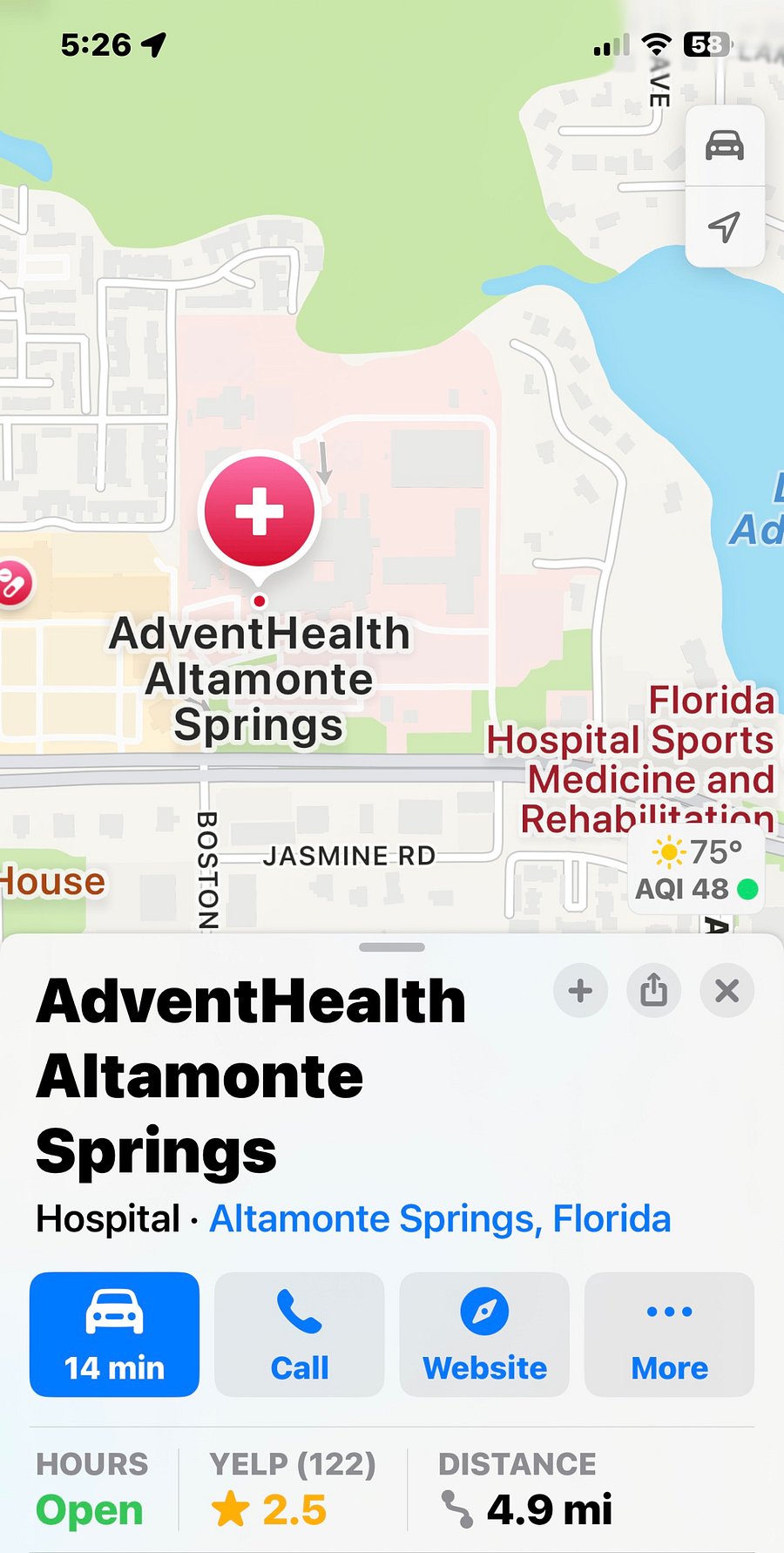 Advent Health Altamonte Springs 