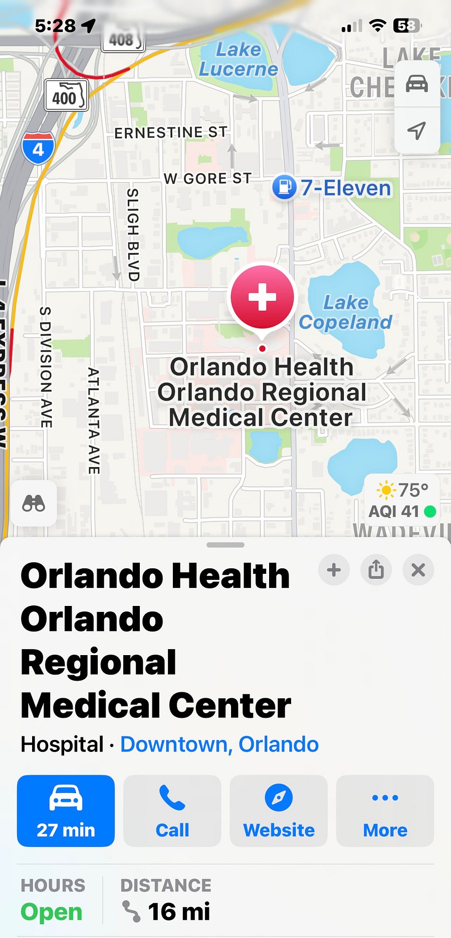 Orlando Health Regional Hospital 