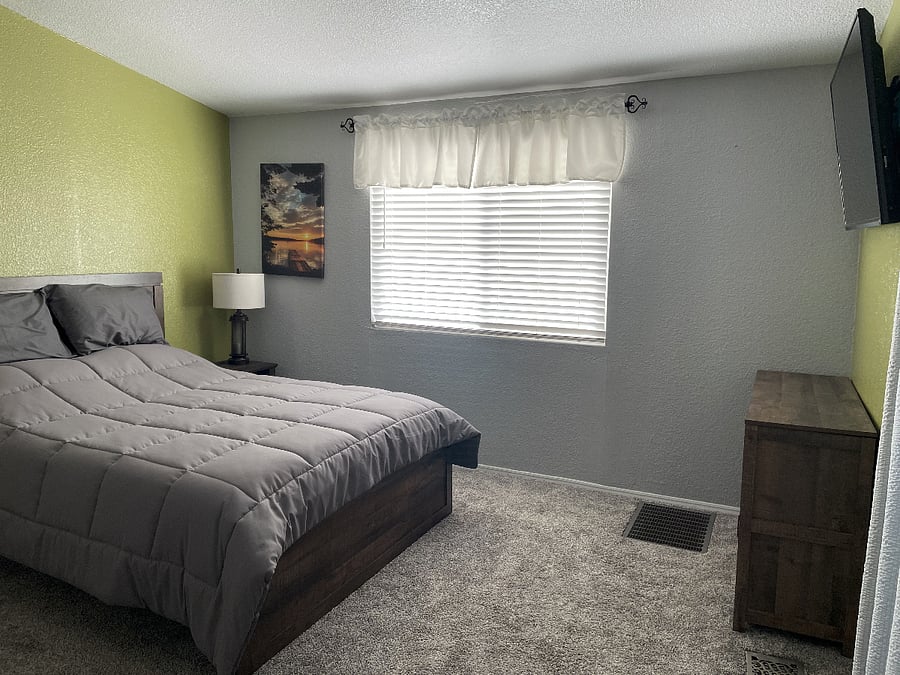 Master Bedroom With TV
