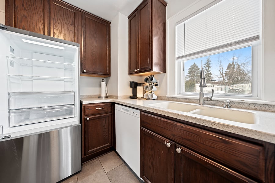 Brand new counter-depth fridge