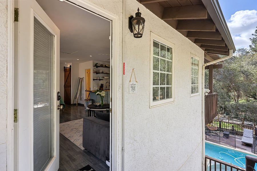 Entrance to the Casita Studio