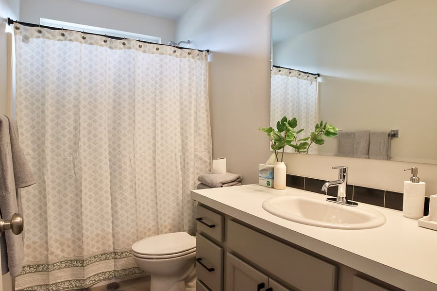 Shared bathroom