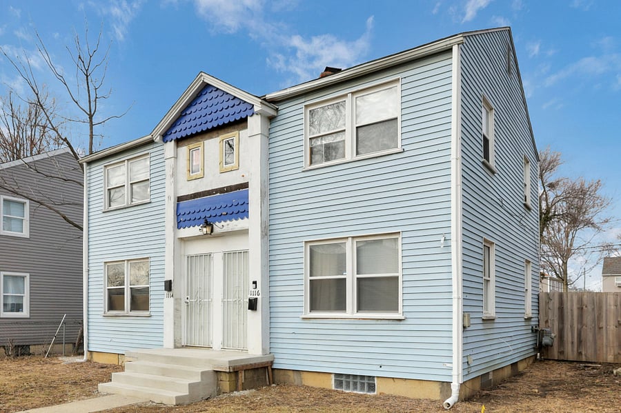 Front of house. FYI, landscaping to come in the spring.