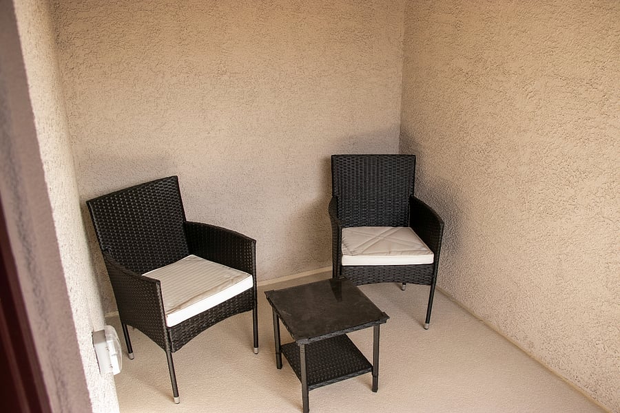 2nd Floor: Master Bedroom's Private Balcony