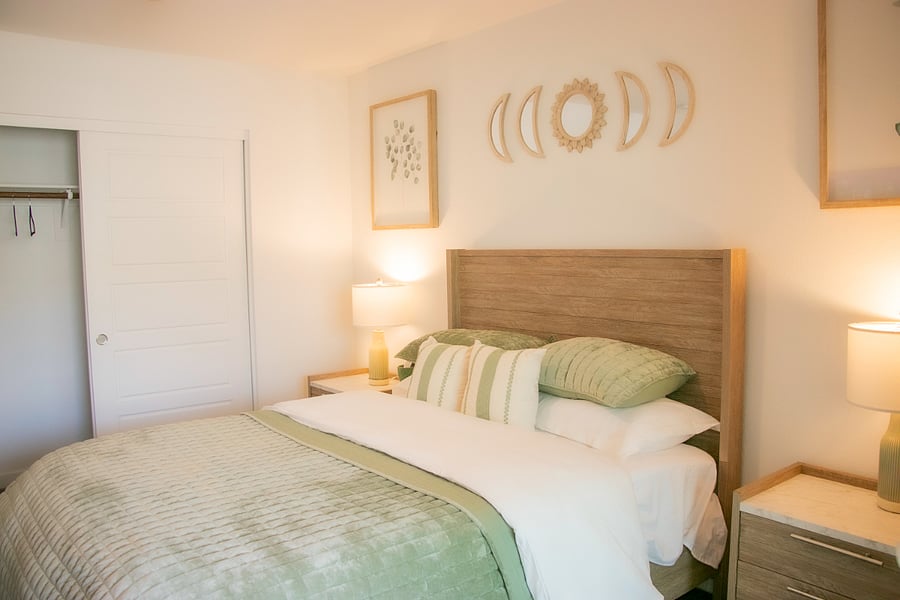 2nd Floor: 2nd Bedroom with Queen Size Bed, & Private Balcony