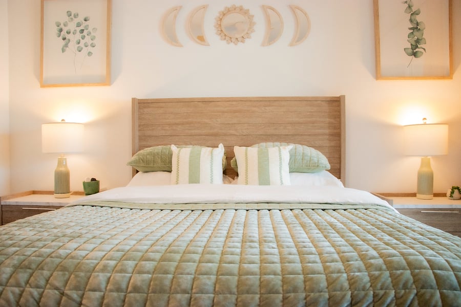 2nd Floor: 2nd Bedroom with Queen Size Bed, & Private Balcony