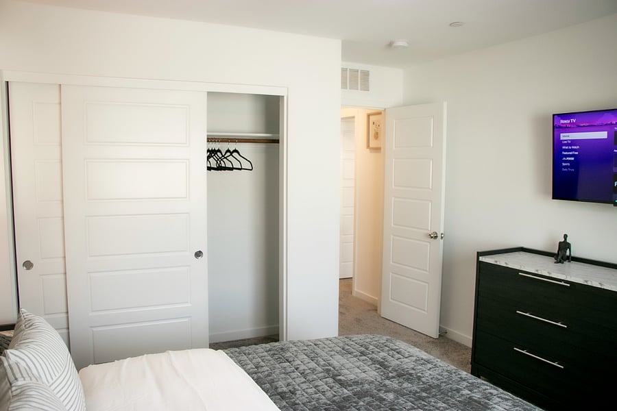 2nd Floor: 3rd Bedroom with Queen Size Bed, & 50" Smart TV