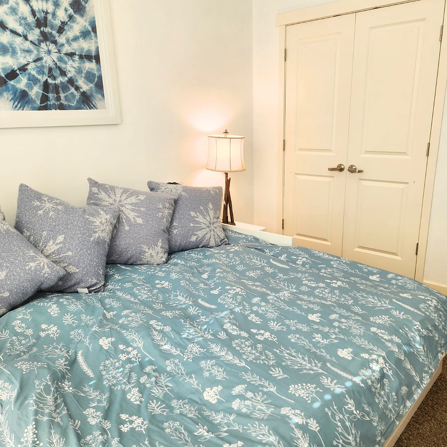 Guest Bedroom With Twin Made Into King