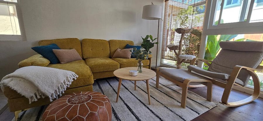 Living room - great natural light!