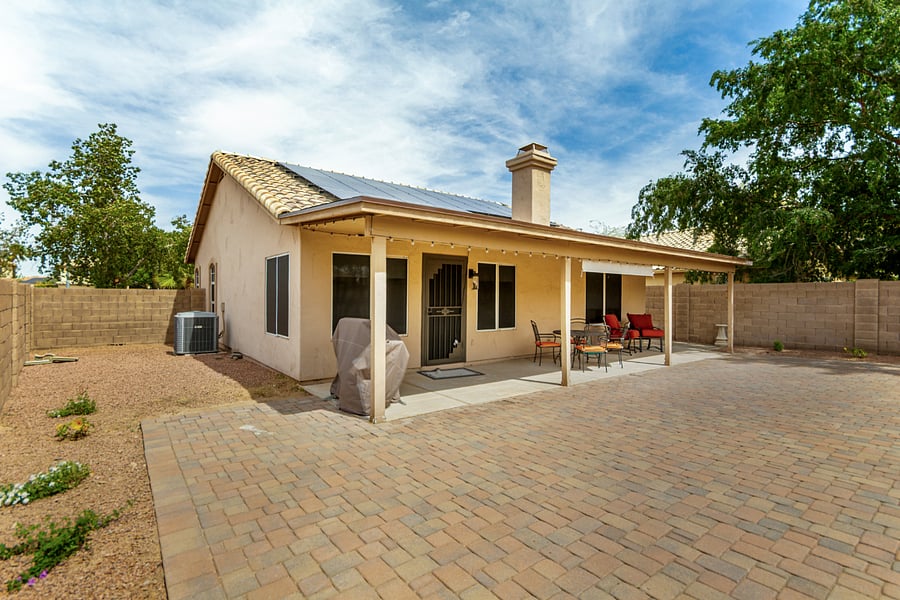Dust Free Paved Yard