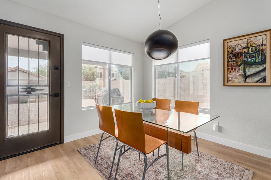Dining Area With View Of Yard