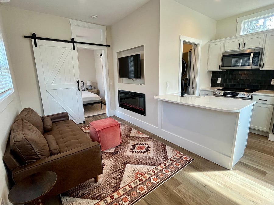 Pink House living area