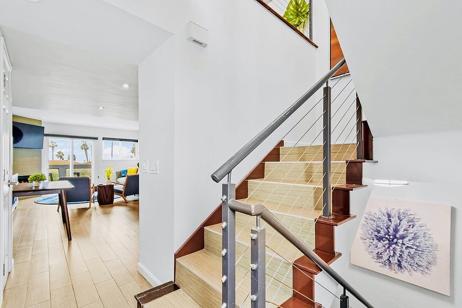 Staircase to 3rd Floor & 1st Floor