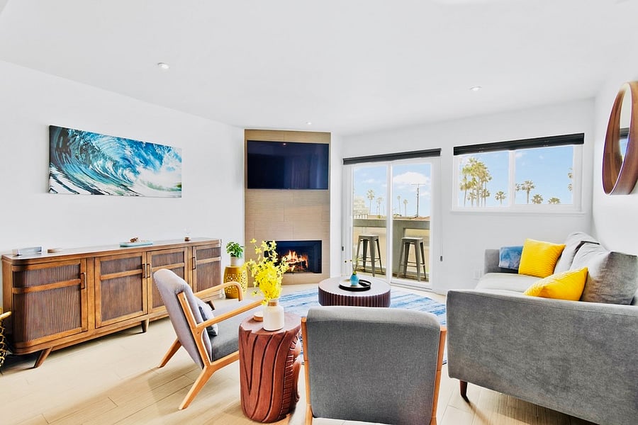 Living Room with Ocean View