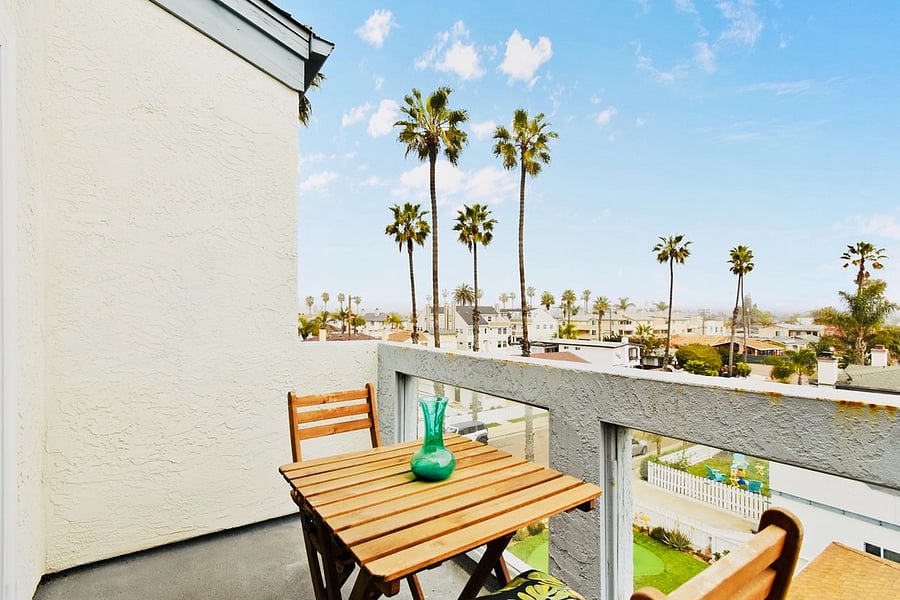 Private Patio off 2nd Bedroom
