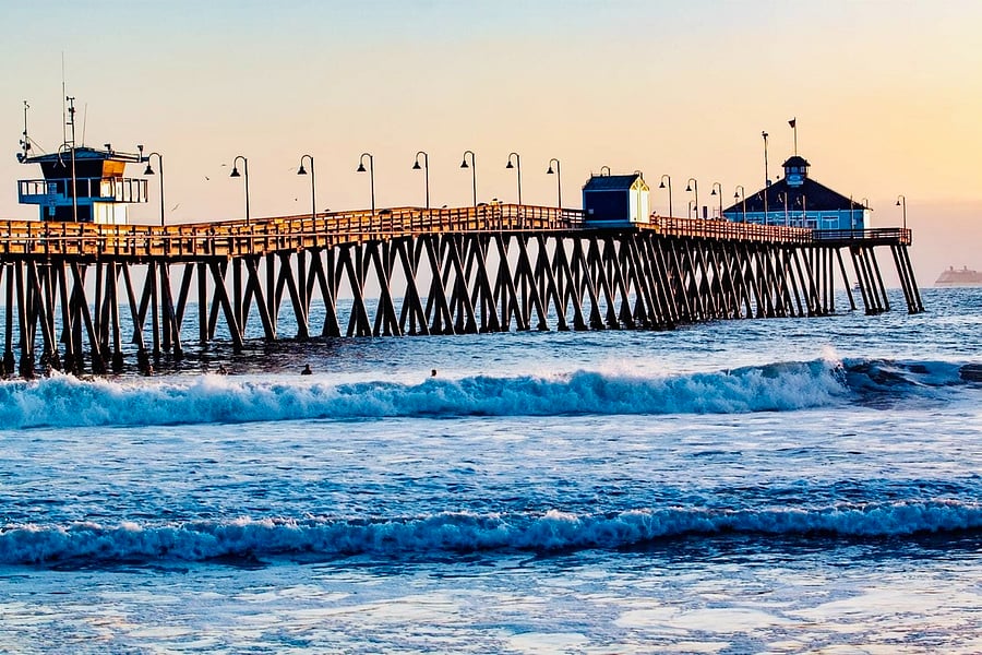 Steps to the Iconic Pier