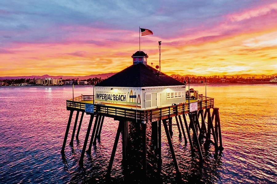 Steps to the Iconic Pier
