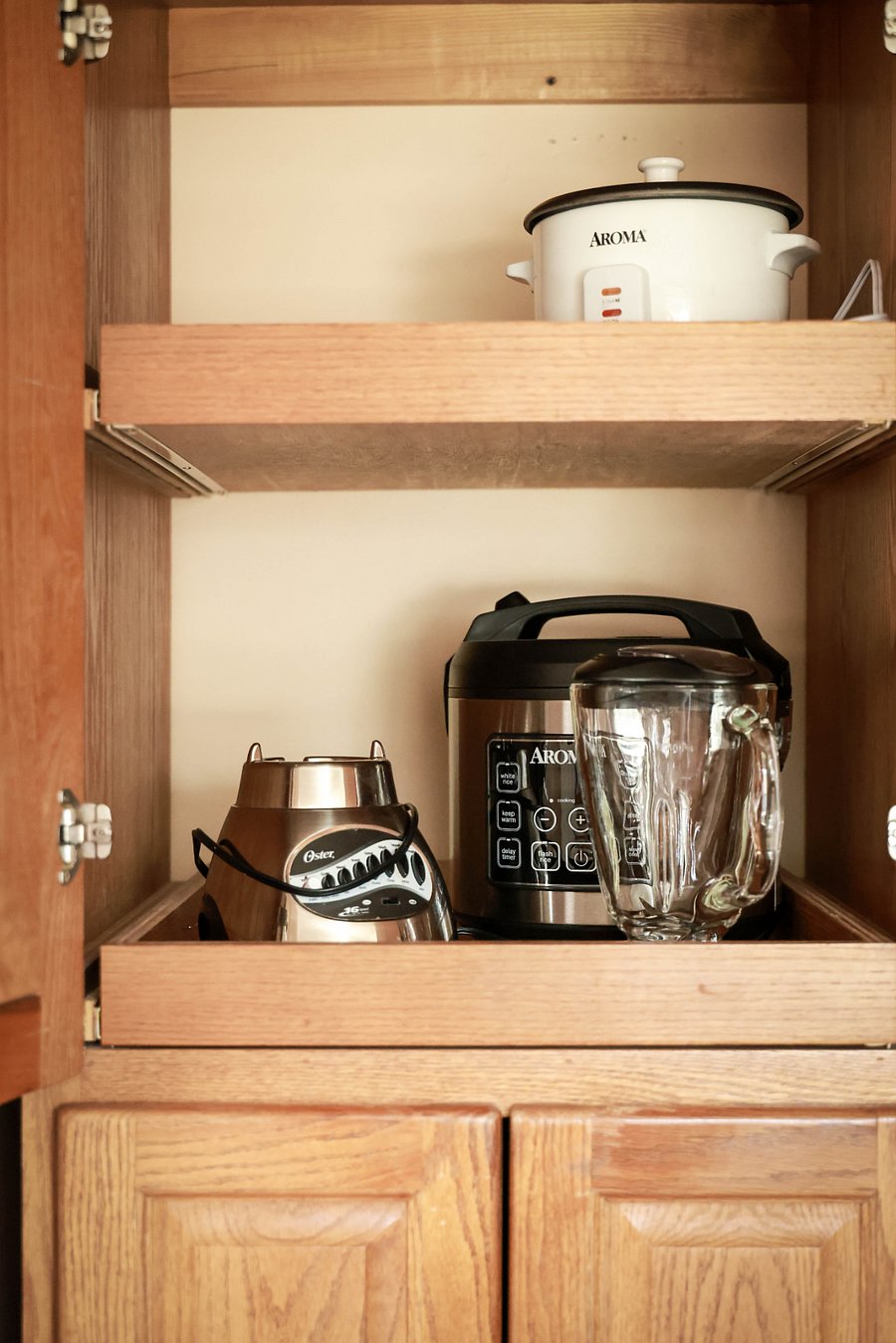 Plenty of kitchen appliances available