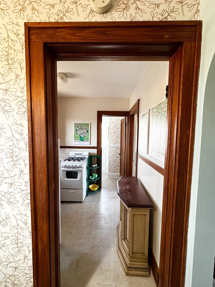 doorway to the kitchen