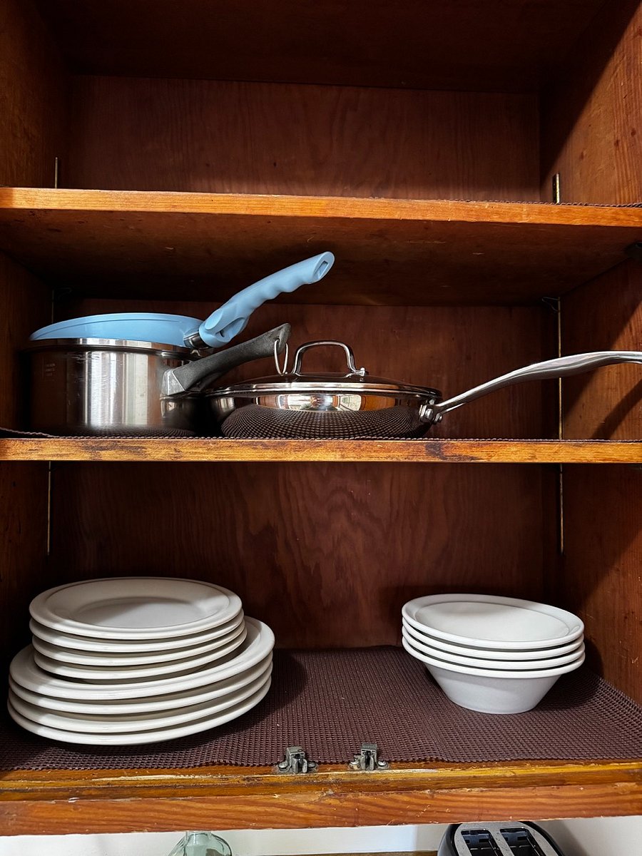 pans, pots, and dish set