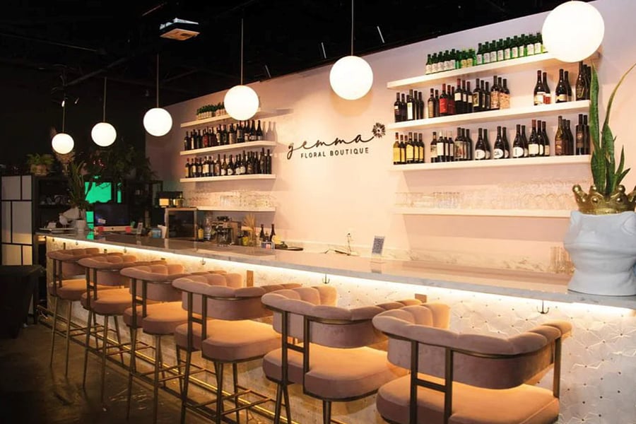 Walking distance Gemma Wine Bar