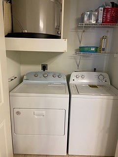 Washer & Dryer in unit