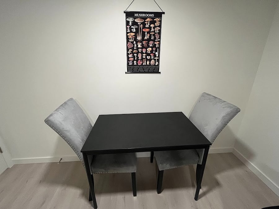 Dining area for 2 people