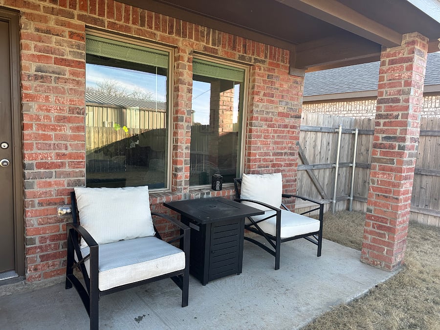 Back patio