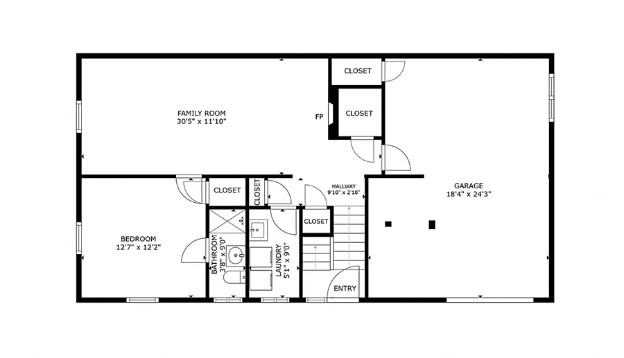 Downstairs Floor Plan
