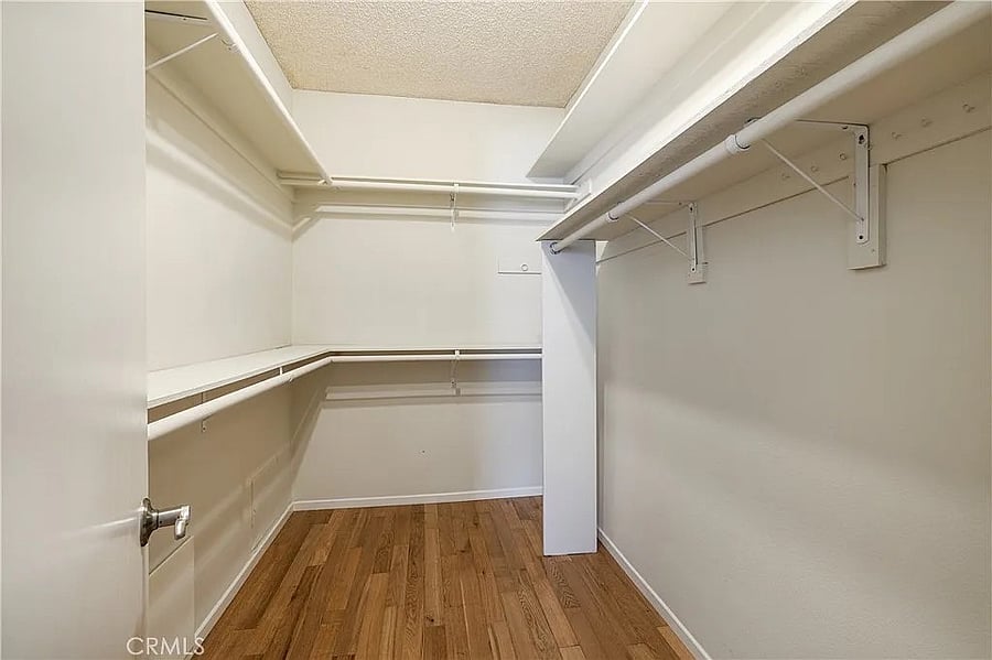Main bedroom closet