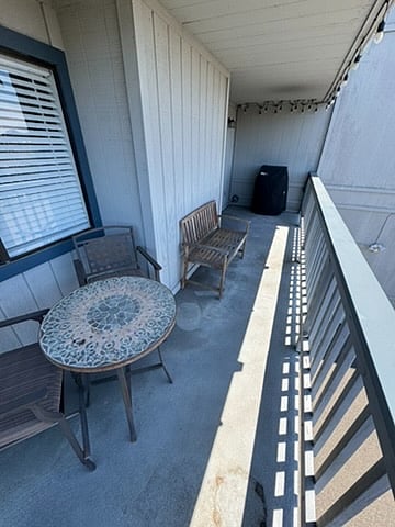 Private Balcony/ BBQ area