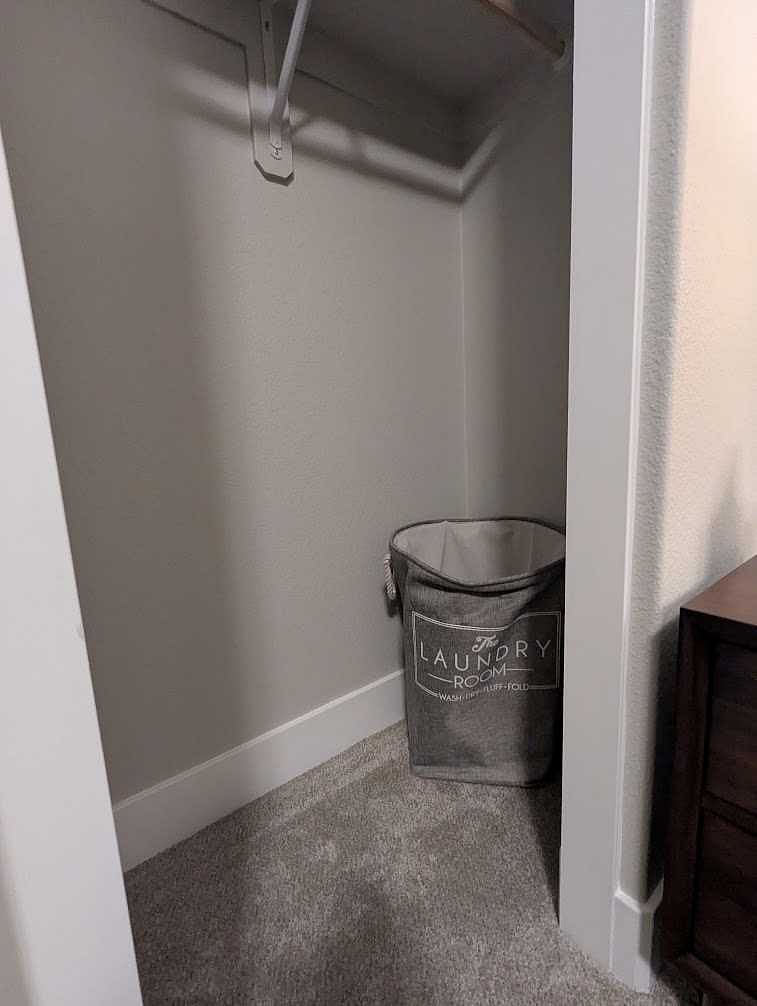 BEDROOM #1 CLOSET SPACE

